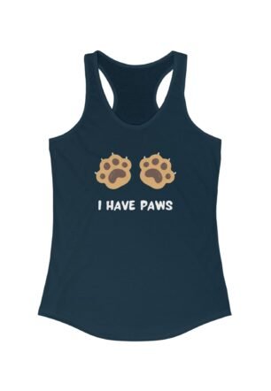 I Have Paws: Playful Women's Tank Top for Pet Lovers