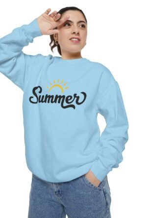 Chill Vibes Unisex Summer Sweatshirt: Perfect Warm-Weather Layer
